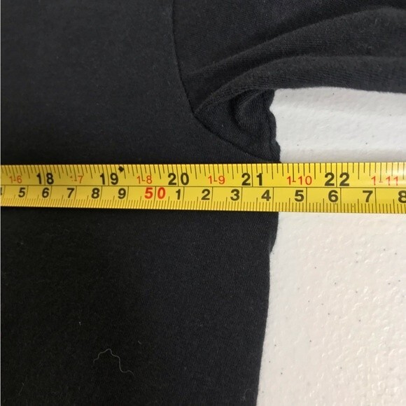 Lung Cancer Awareness American Flag White Ribbon Black T Shirt Mens Size Large - Picture 6 of 9